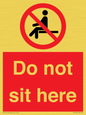 PV7750: Do not sit here