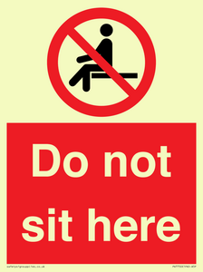 PV7750: Do not sit here