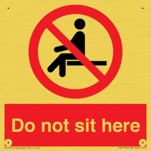 PV7750: Do not sit here