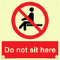 PV7750: Do not sit here