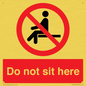 PV7750: Do not sit here