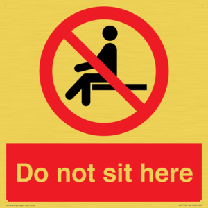 PV7750: Do not sit here
