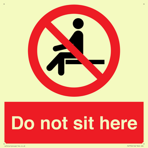 PV7750: Do not sit here