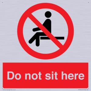 PV7750: Do not sit here