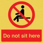 PV7750: Do not sit here