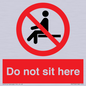 PV7750: Do not sit here