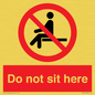 PV7750: Do not sit here