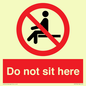PV7750: Do not sit here