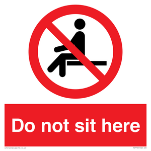 PV7750: Do not sit here