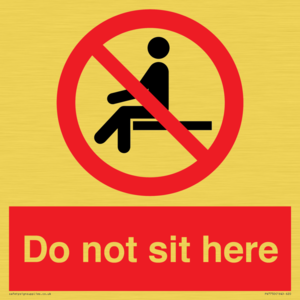 PV7750: Do not sit here
