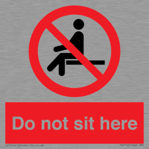 PV7750: Do not sit here