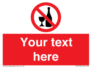 PV7752: Custom prohibition no alcohol