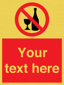 PV7752: Custom prohibition no alcohol