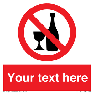 PV7752: Custom prohibition no alcohol