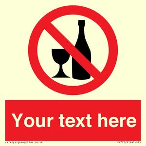 PV7752: Custom prohibition no alcohol
