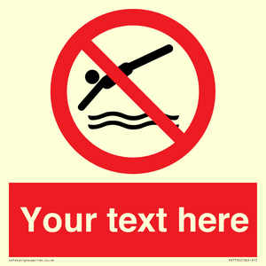 PV7754: Custom prohibition no diving