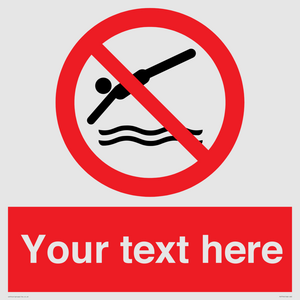 PV7754: Custom prohibition no diving