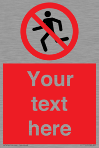 PV7755: Custom prohibition no running