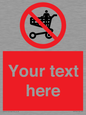 PV7756: Custom prohibition no standing in trolley