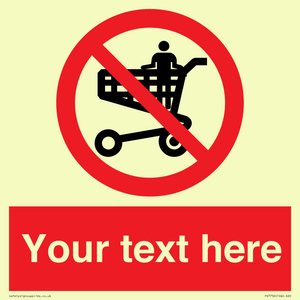 PV7756: Custom prohibition no standing in trolley