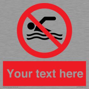 PV7757: Custom prohibition no swimming