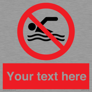 PV7757: Custom prohibition no swimming