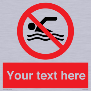 PV7757: Custom prohibition no swimming