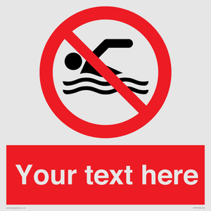 PV7757: Custom prohibition no swimming