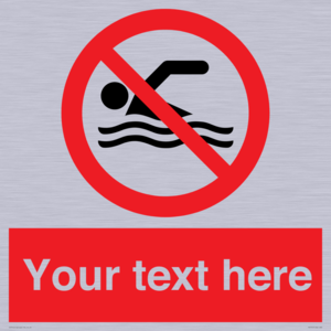 PV7757: Custom prohibition no swimming