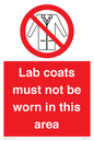 PV7844: Lab coats must not be worn in this area