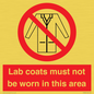 PV7844: Lab coats must not be worn in this area
