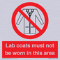 PV7844: Lab coats must not be worn in this area