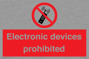 PV7845: Electronic devices prohibited