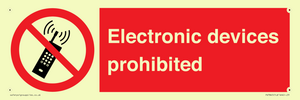 PV7845: Electronic devices prohibited
