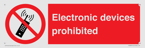 PV7845: Electronic devices prohibited