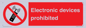 PV7845: Electronic devices prohibited