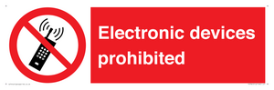 PV7845: Electronic devices prohibited
