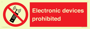 PV7845: Electronic devices prohibited