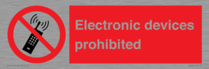 PV7845: Electronic devices prohibited