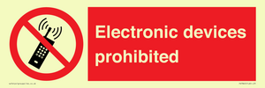 PV7845: Electronic devices prohibited