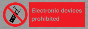 PV7845: Electronic devices prohibited