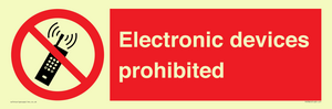 PV7845: Electronic devices prohibited