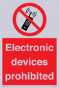 PV7845: Electronic devices prohibited