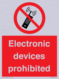 PV7845: Electronic devices prohibited