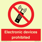 PV7845: Electronic devices prohibited