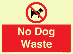 PV7846: No Dog Waste