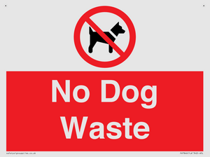 PV7846: No Dog Waste