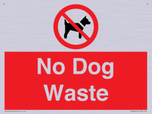 PV7846: No Dog Waste