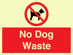 PV7846: No Dog Waste