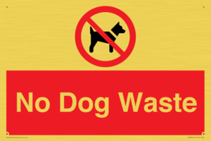 PV7846: No Dog Waste